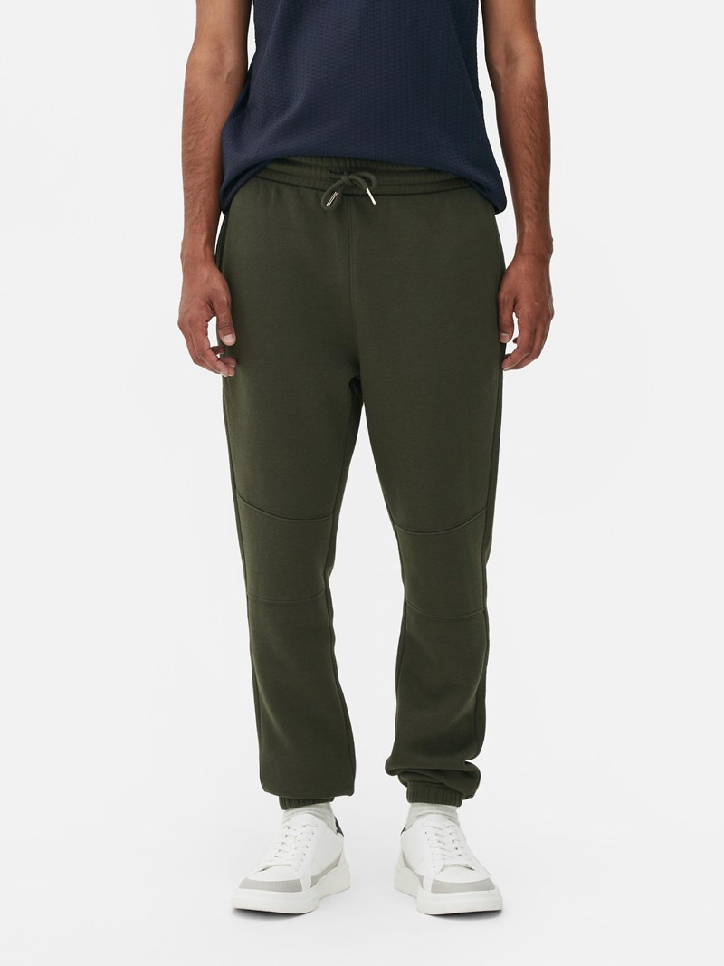 Pantalon Jogger Primark Slim Fit Panelled Hombre Verde Oliva | 8972QHTEZ