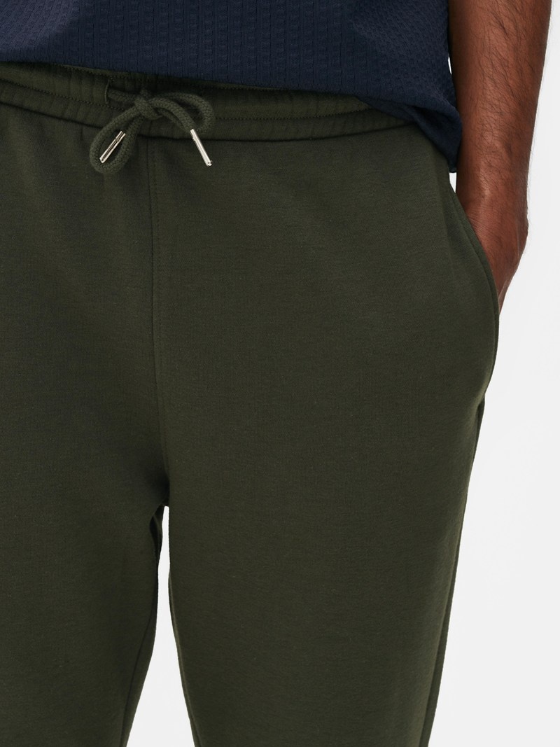 Pantalon Jogger Primark Slim Fit Panelled Hombre Verde Oliva | 8972QHTEZ