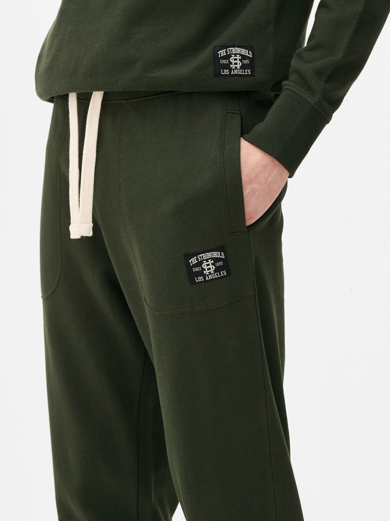 Pantalon Jogger Primark The Stronghold Jersey Hombre Verde Oliva | 9380TBLJE