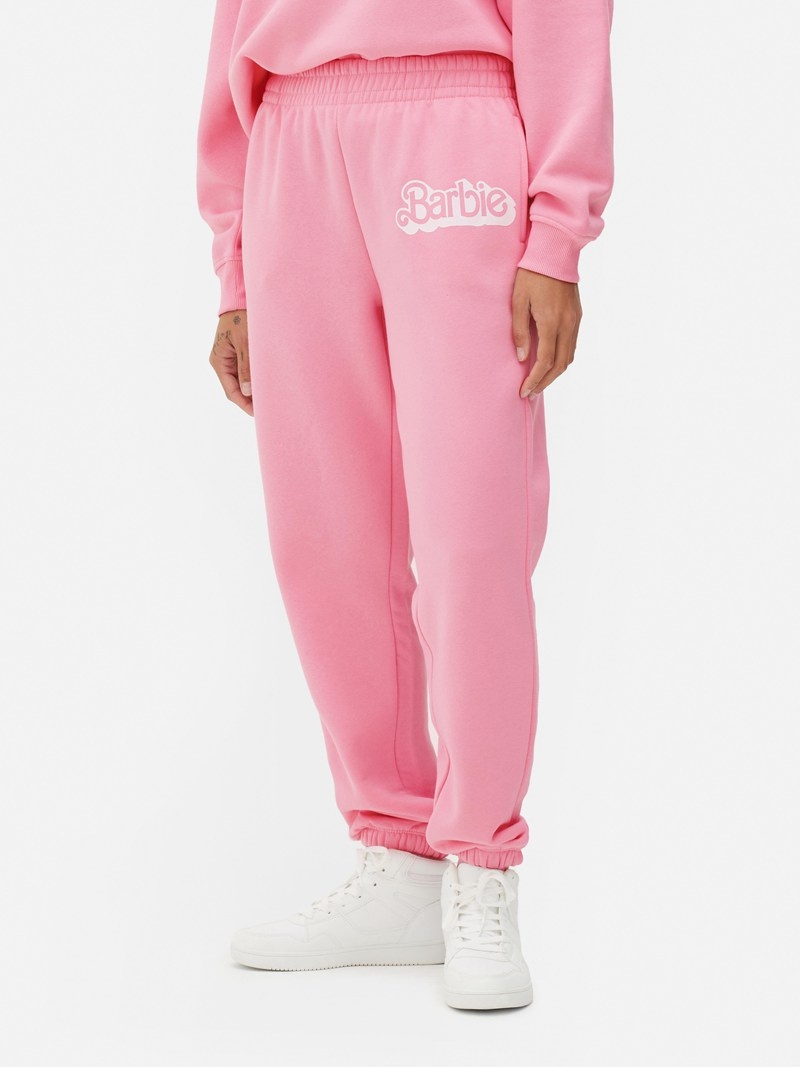 Pantalon Jogger Primark Women's Barbie The Movie Mujer Rosas | 8204WTOPS