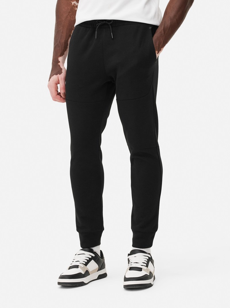 Pantalon Jogger Primark Zip Pocket Hombre Negras | 7419JDEAI