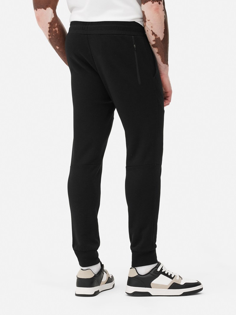 Pantalon Jogger Primark Zip Pocket Hombre Negras | 7419JDEAI