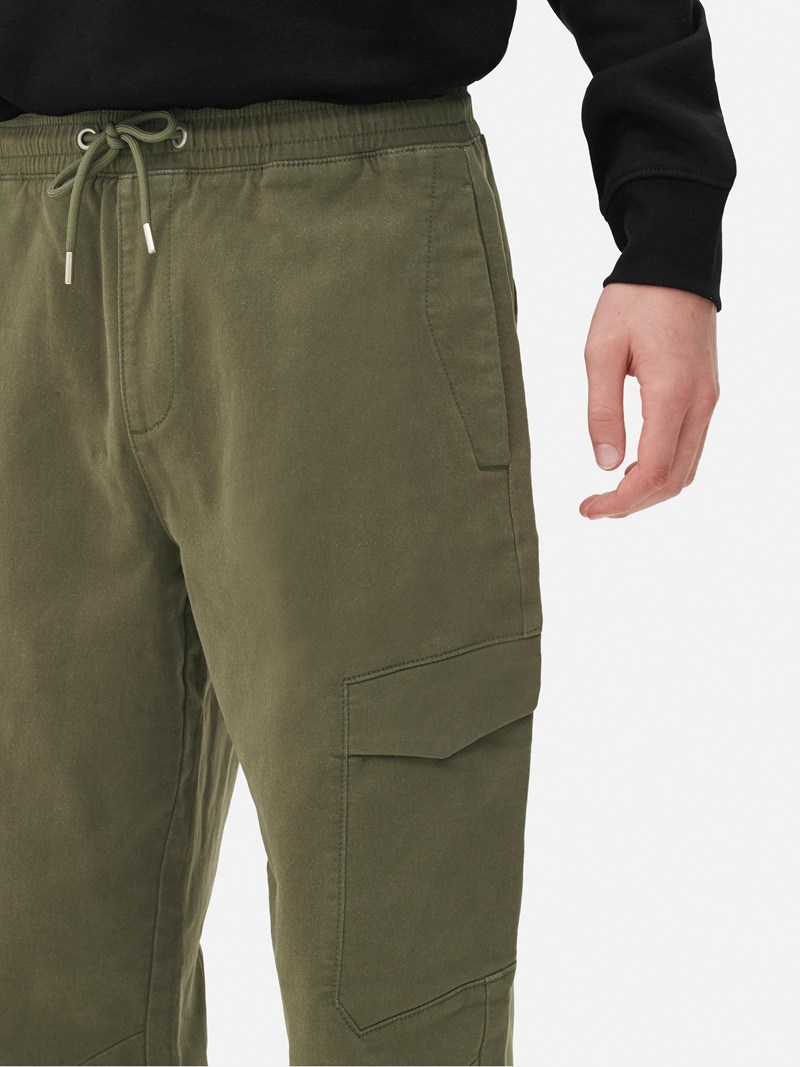 Pantalon Primark Cuffed Cargo Hombre Verde | 1850PMSOA