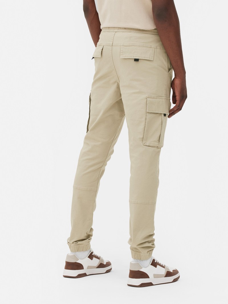 Pantalon Primark Drawstring Cargo Hombre Gris | 1530QMNOG