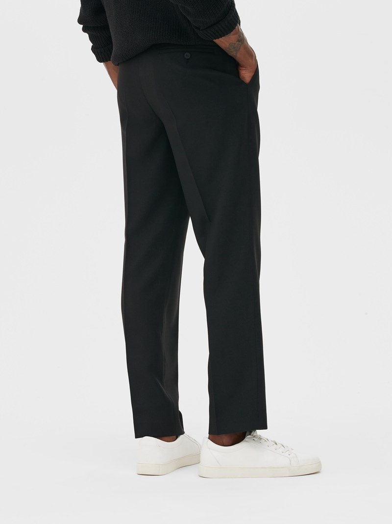 Pantalon Primark Regular Fit Suit Hombre Negras | 5670TWAMN