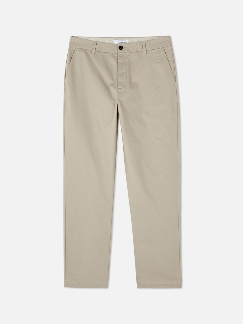 Pantalon Primark Stretch Chino Hombre Gris | 5904BCMSU