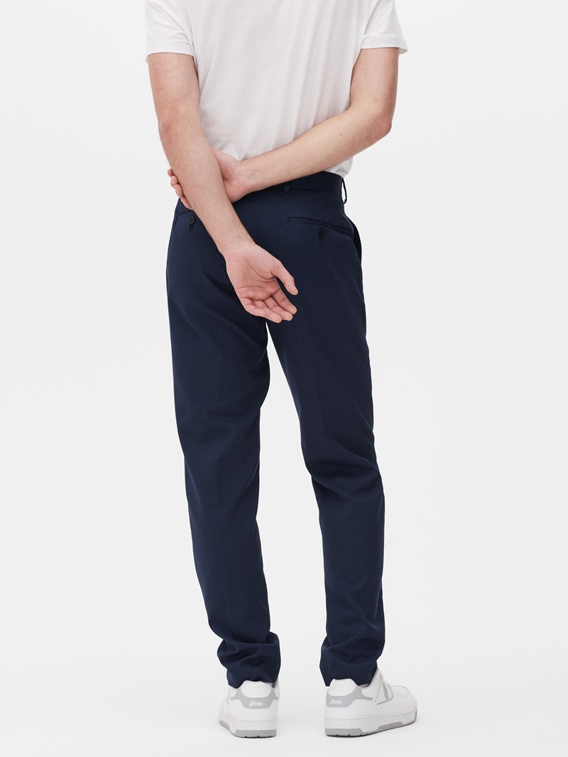 Pantalon Primark y Twill Hombre Azul Marino | 5206LGCPI