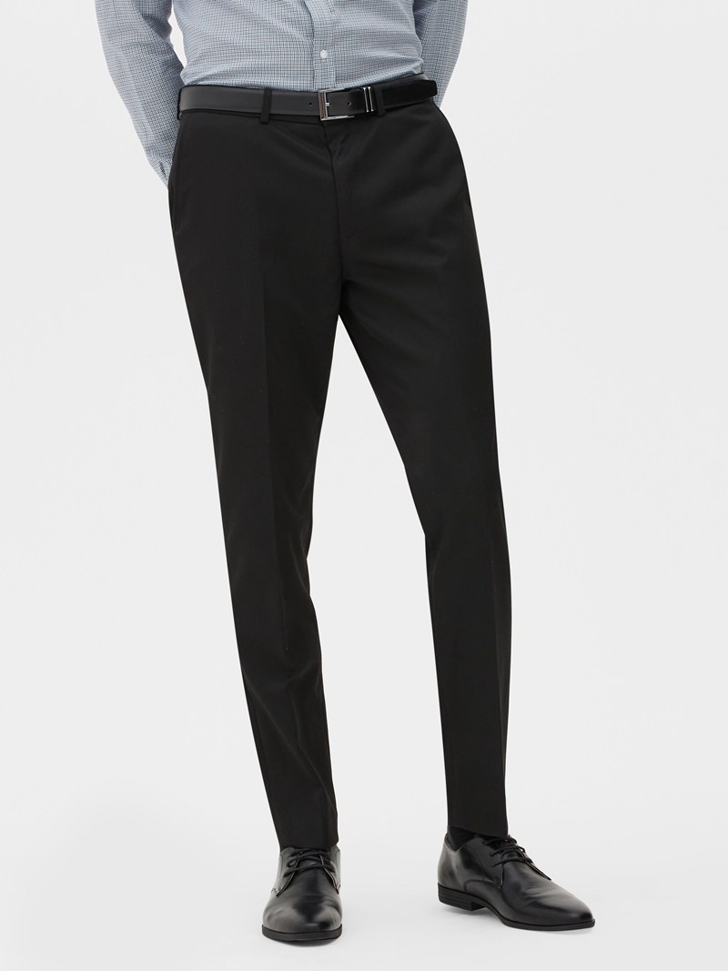 Pantalon Primark y Twill Hombre Negras | 7054KWXBG