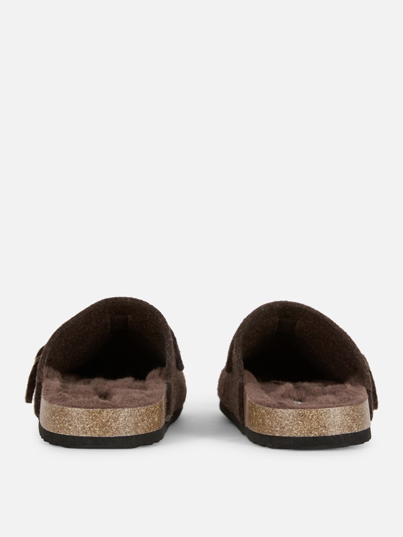 Ropa De Casa Primark Clog Mule Mujer Marrones | 2674MLOCR