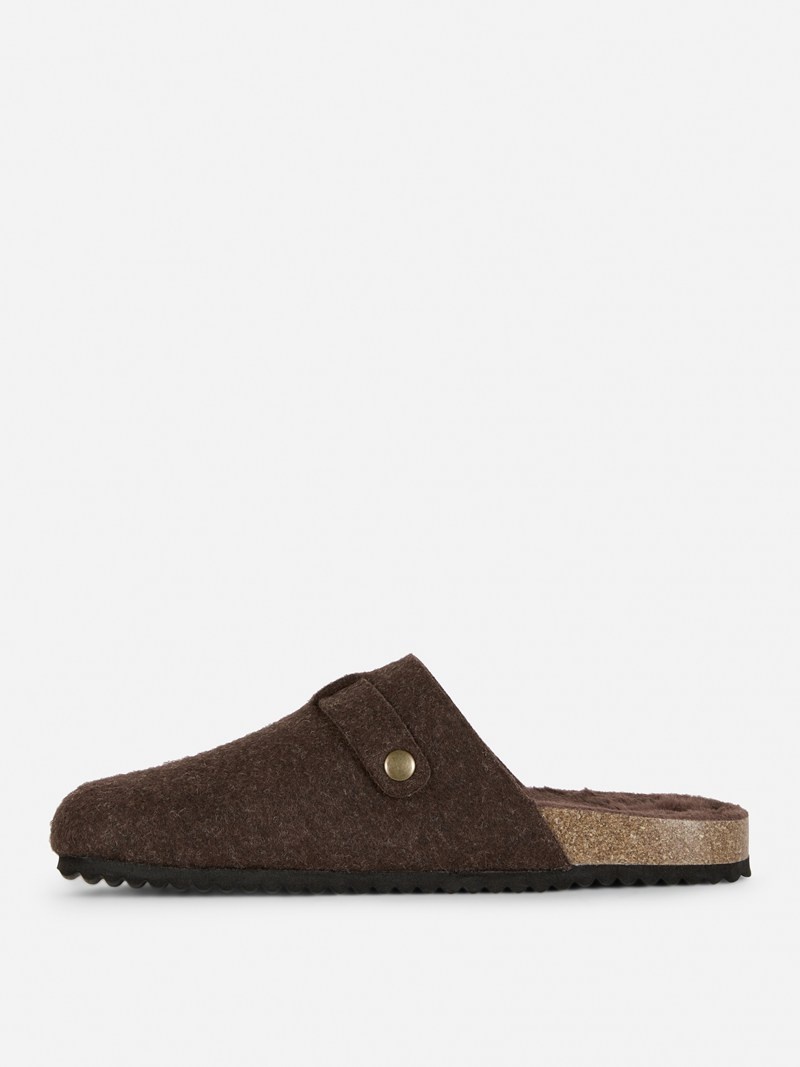 Ropa De Casa Primark Clog Mule Mujer Marrones | 2674MLOCR