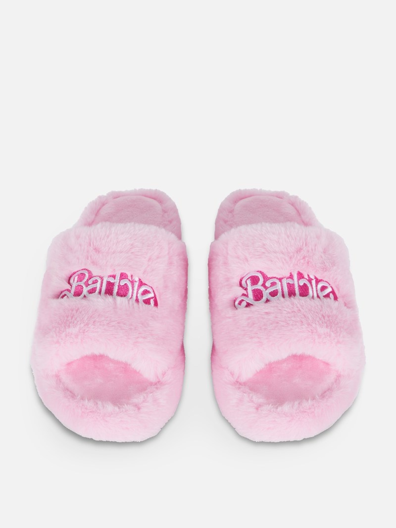 Ropa De Dormir Primark Barbie The Movie Fluffy Mujer Rosas | 0165DTIMN