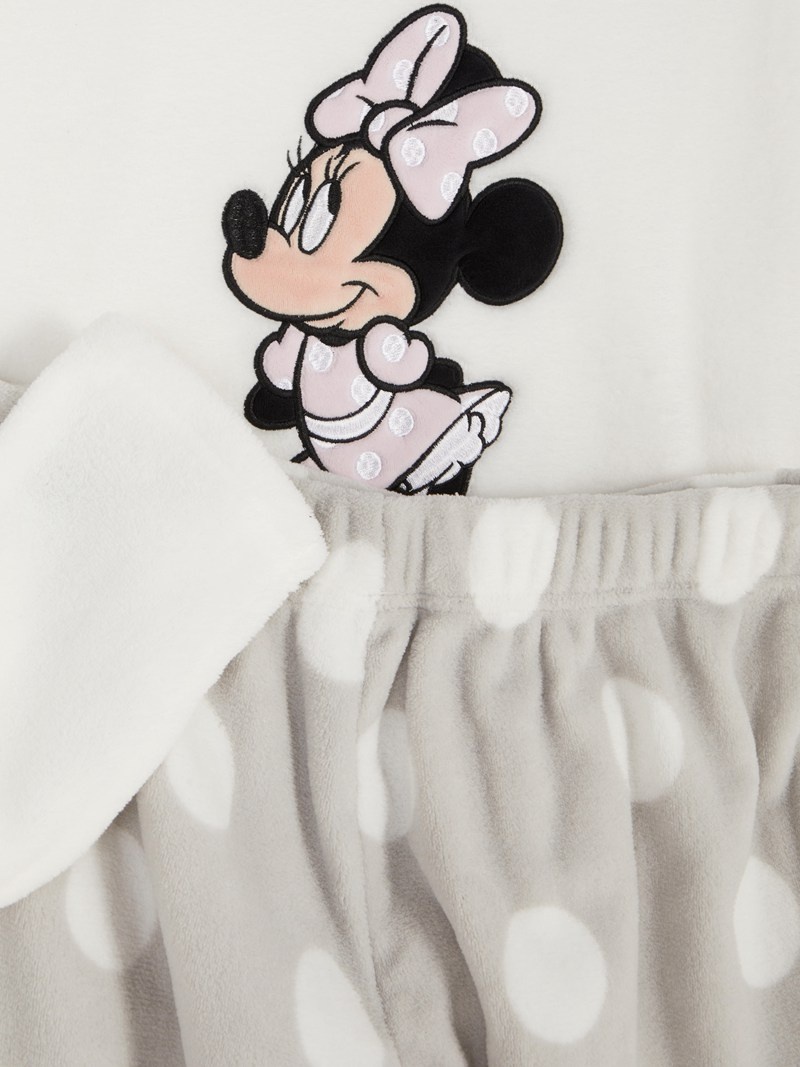 Ropa De Dormir Primark Disney Embroidered Fleece Pajamas Mujer Blancas | 5036LQEGY