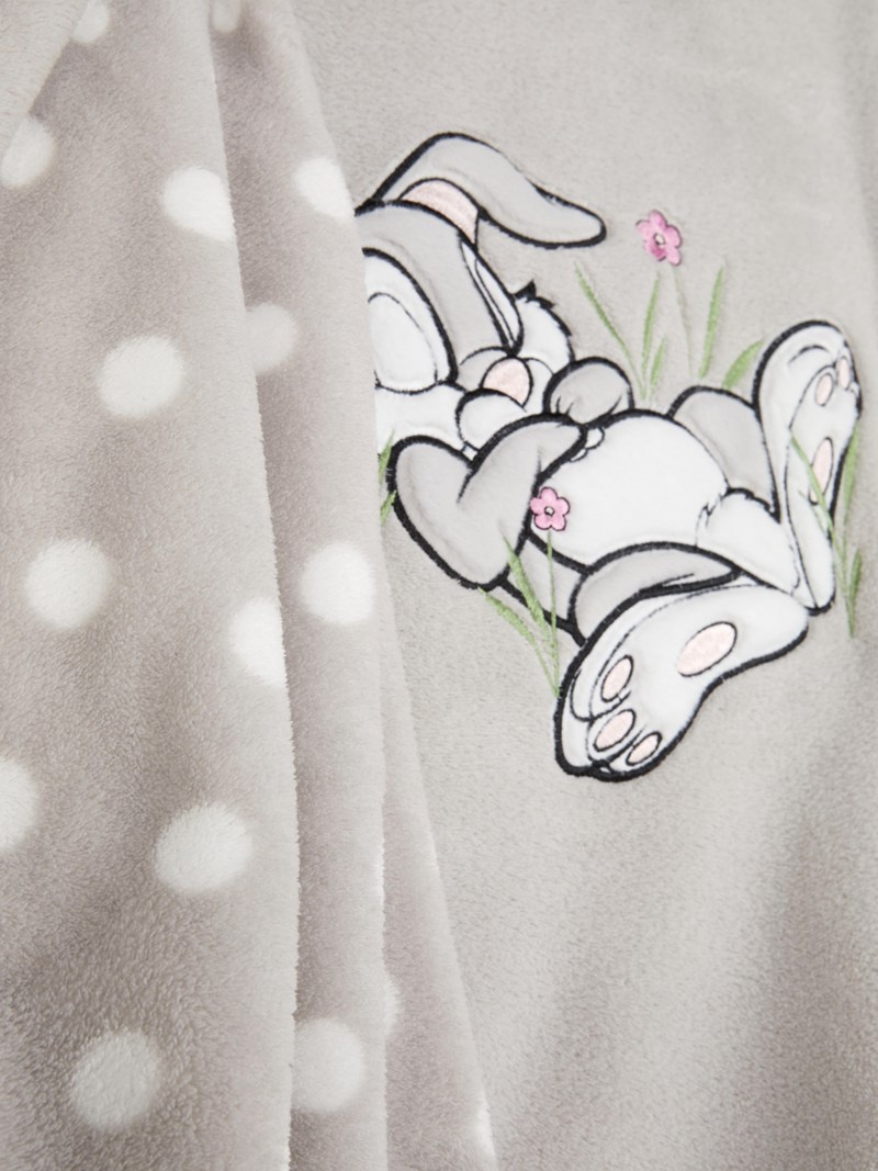 Ropa De Dormir Primark Disney Embroidered Fleece Pajamas Mujer Gris Claro | 0782VBTEU