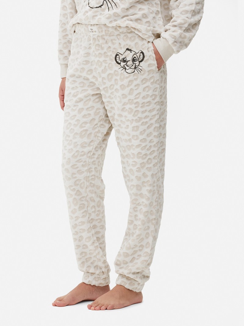 Ropa De Dormir Primark Disney’s The Lion King Fleece Pajama Bottoms Mujer Gris Marrones | 8240WEJCK