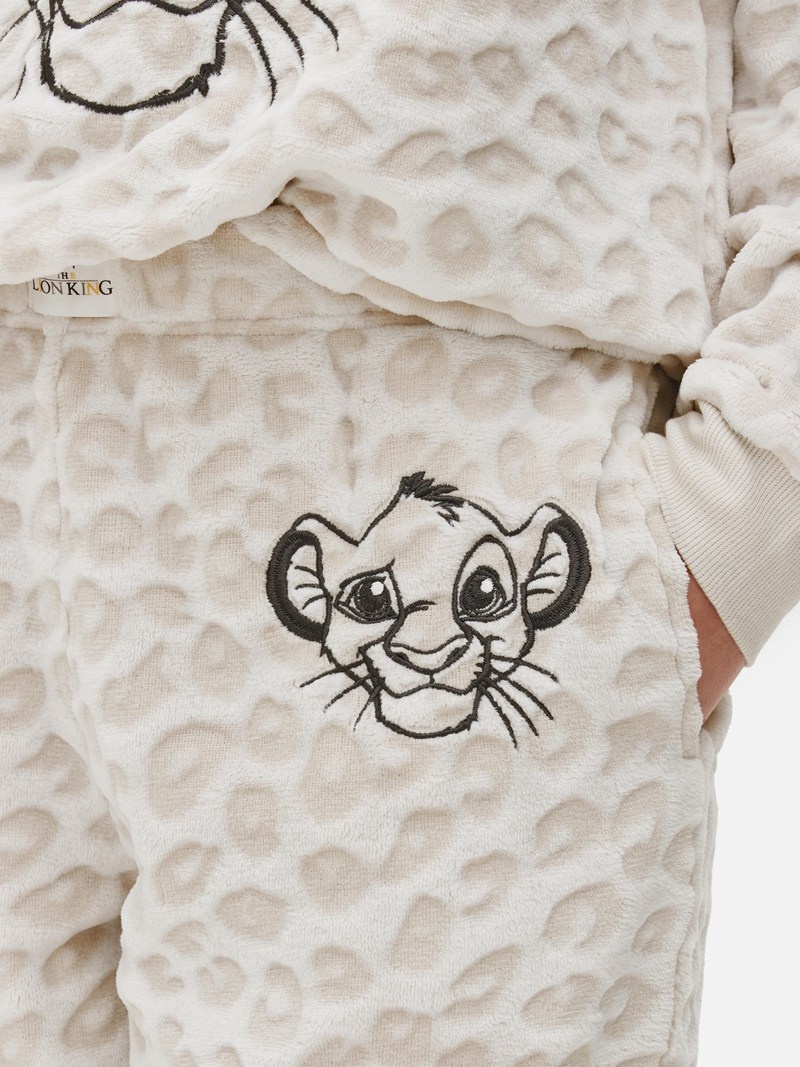 Ropa De Dormir Primark Disney’s The Lion King Fleece Pajama Bottoms Mujer Gris Marrones | 8240WEJCK