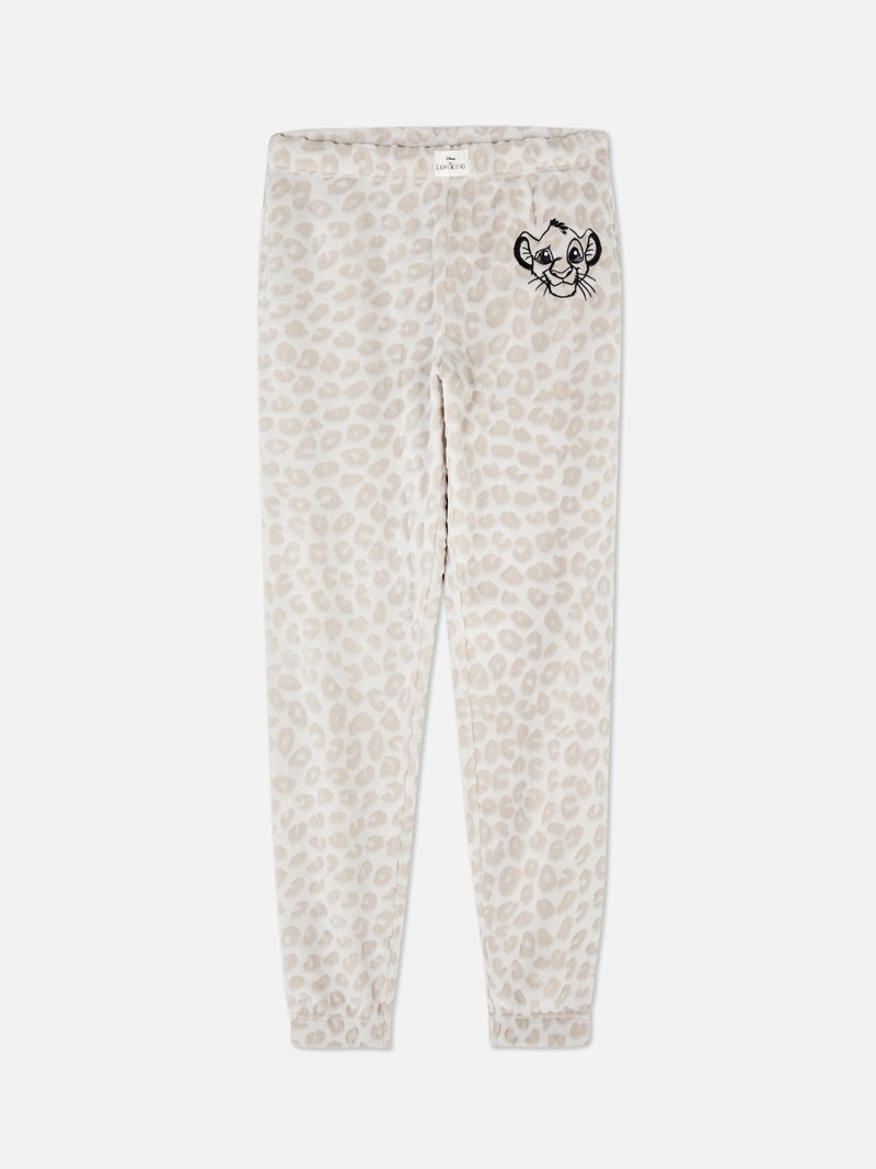 Ropa De Dormir Primark Disney’s The Lion King Fleece Pajama Bottoms Mujer Gris Marrones | 8240WEJCK