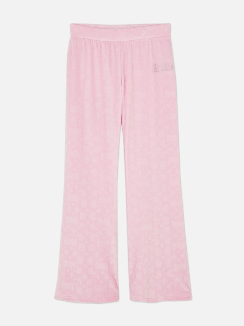 Ropa De Dormir Primark Women's Barbie The Movie Pajama Bottoms Mujer Rosas | 9630UEXAJ