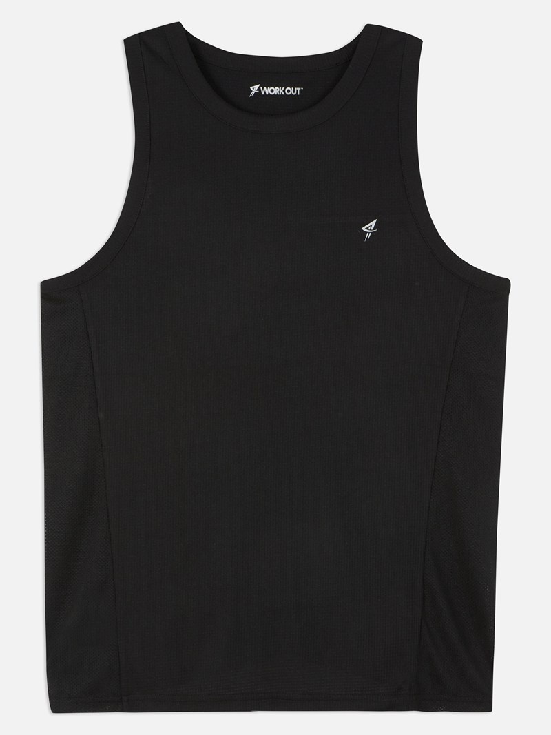 Ropa Deportiva Primark Printed Sin Manga Tank Hombre Negras | 6980CYMVQ