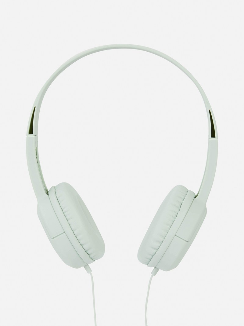 Ropa Deportiva Primark Wired Headphones with Mic Hombre Verde | 3276CBIUE