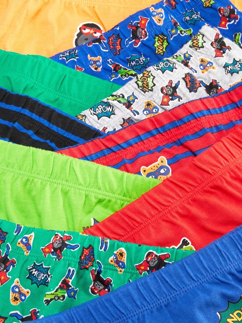 Ropa Interior Primark 10Pack Animal Hero Briefs Niños Multicolor | 3605QJMTD