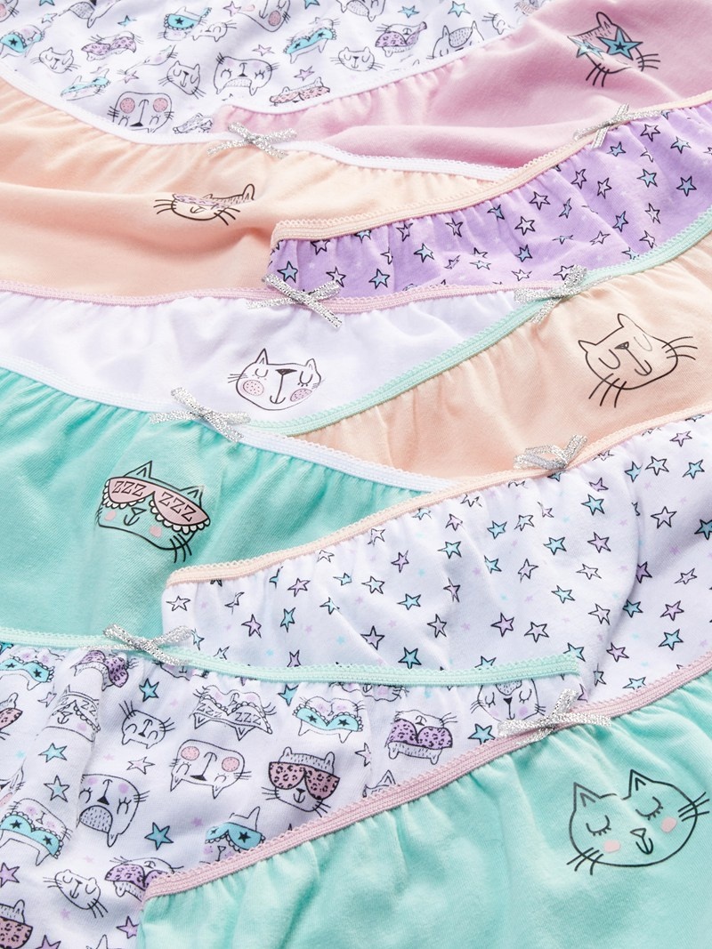 Ropa Interior Primark 10Pack Cat Print Briefs Niños Multicolor | 2790FBYAR