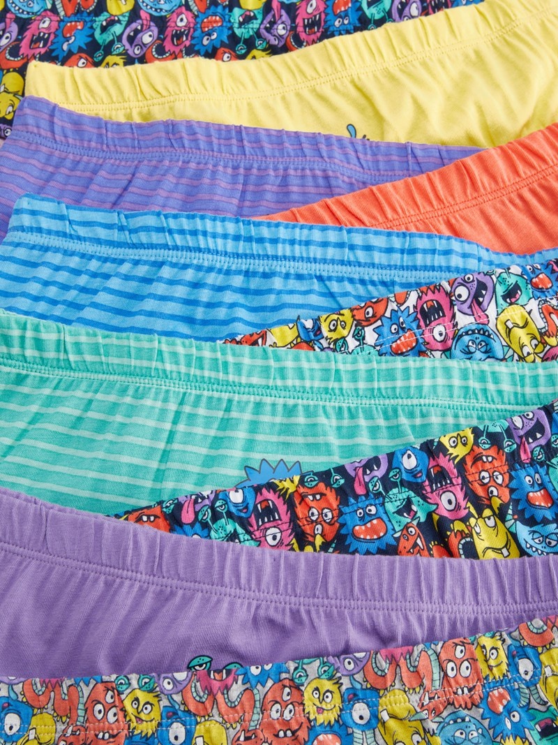 Ropa Interior Primark 10Pack Monster Print Briefs Niños Multicolor | 7124PIFYW