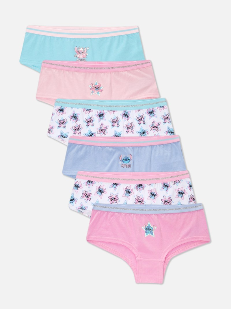 Ropa Interior Primark 6Pack Disney’s Lilo and Stitch Hipster Briefs Niños Multicolor | 6532EWRXM