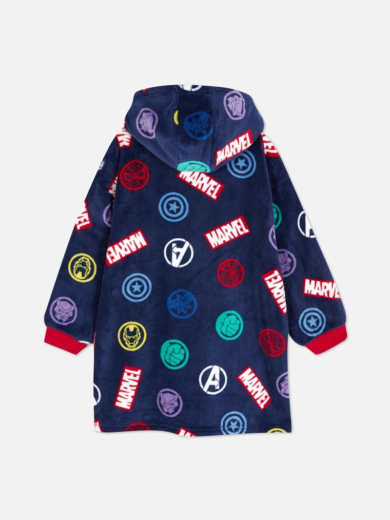 Ropa Interior Primark Kids' Marvel Avengers Icon Oversized Sweat Niños Azul Marino | 6318PBJMW