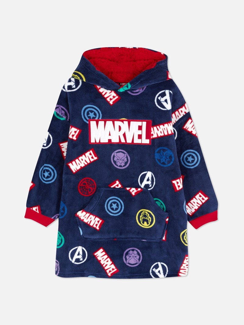 Ropa Interior Primark Kids\' Marvel Avengers Icon Oversized Sweat Niños Azul Marino | 6318PBJMW