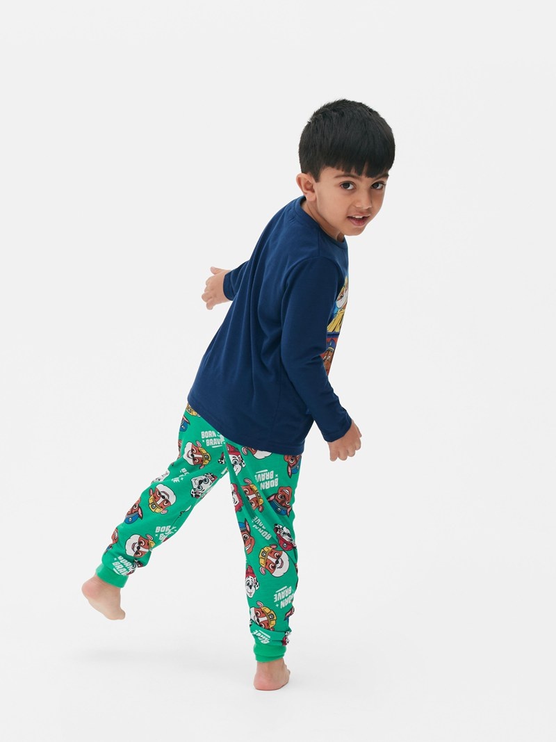 Ropa Interior Primark PAW Patrol Printed Pajamas Niños Azul Marino | 9152IVZKC