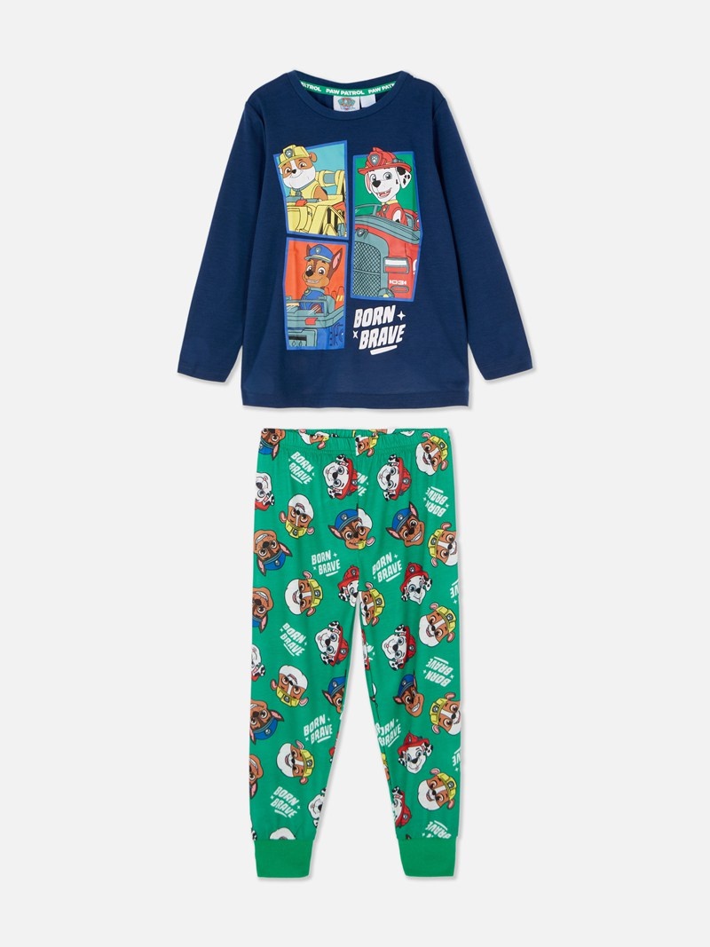 Ropa Interior Primark PAW Patrol Printed Pajamas Niños Azul Marino | 9152IVZKC