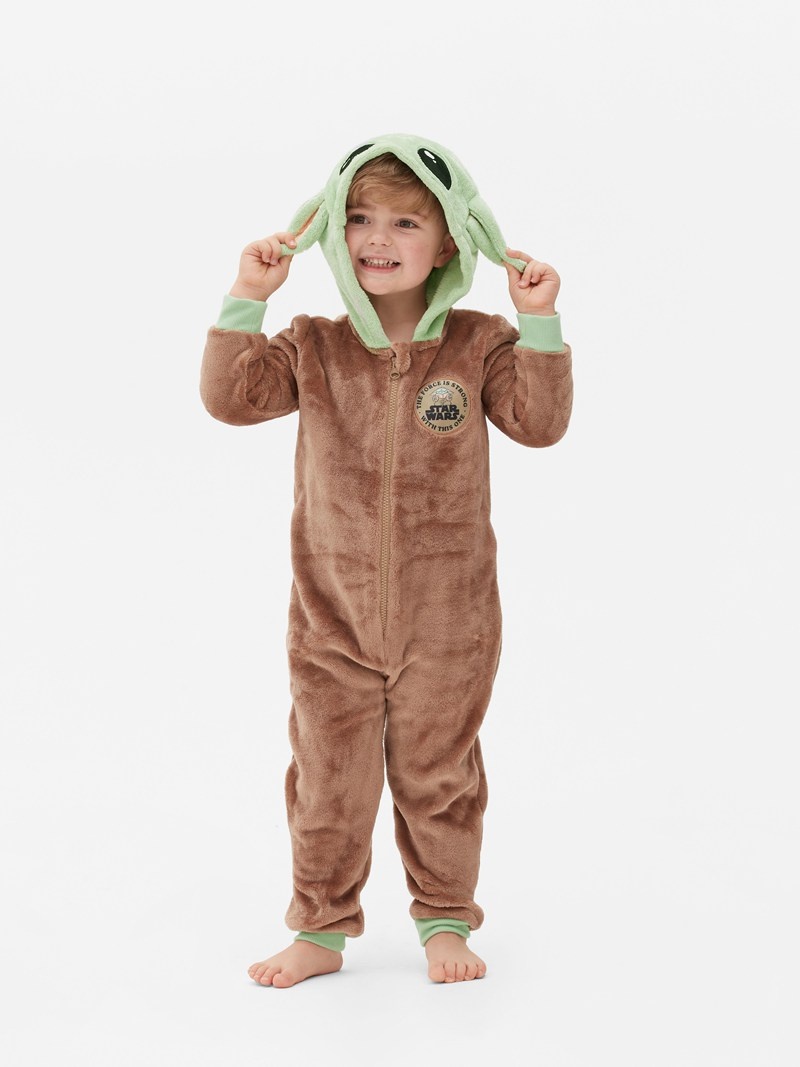 Ropa Interior Primark Star Wars Baby Yoda Onesie Niños Marrones | 9316MZSAX