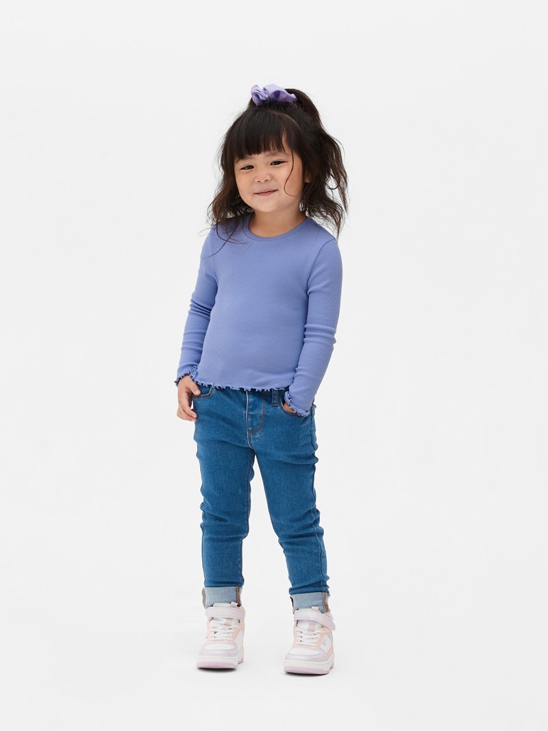 Ropa Primark Acanalado Lettuce Trim Niños Azules | 0261TIXUR