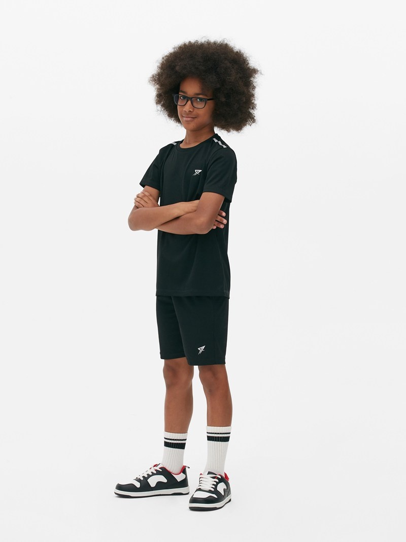 Ropa Primark Active Niños Negras | 7380KVBTN