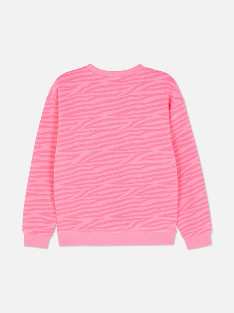 Ropa Primark Crew Neck Sweat Niños Rosas | 4709ZASGF