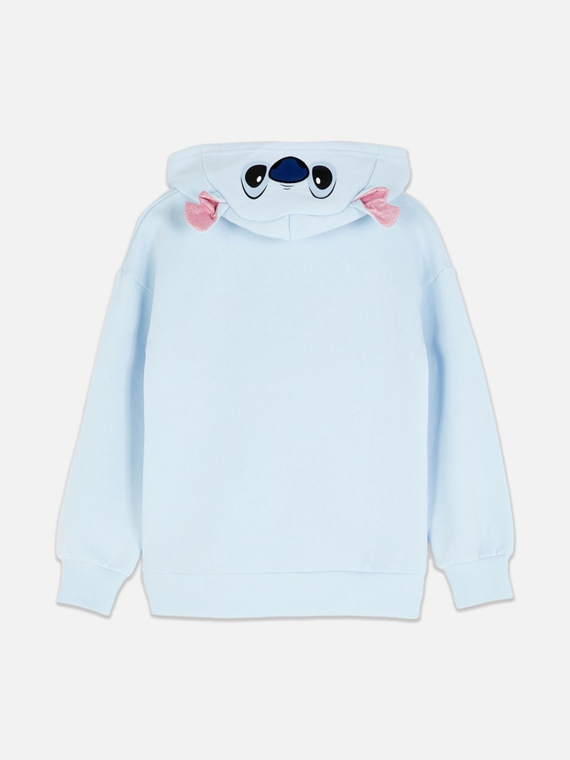 Ropa Primark Disney’s Lilo and Stitch Appliqué Pullover Hoodie Niños Azules | 3715PMBAV