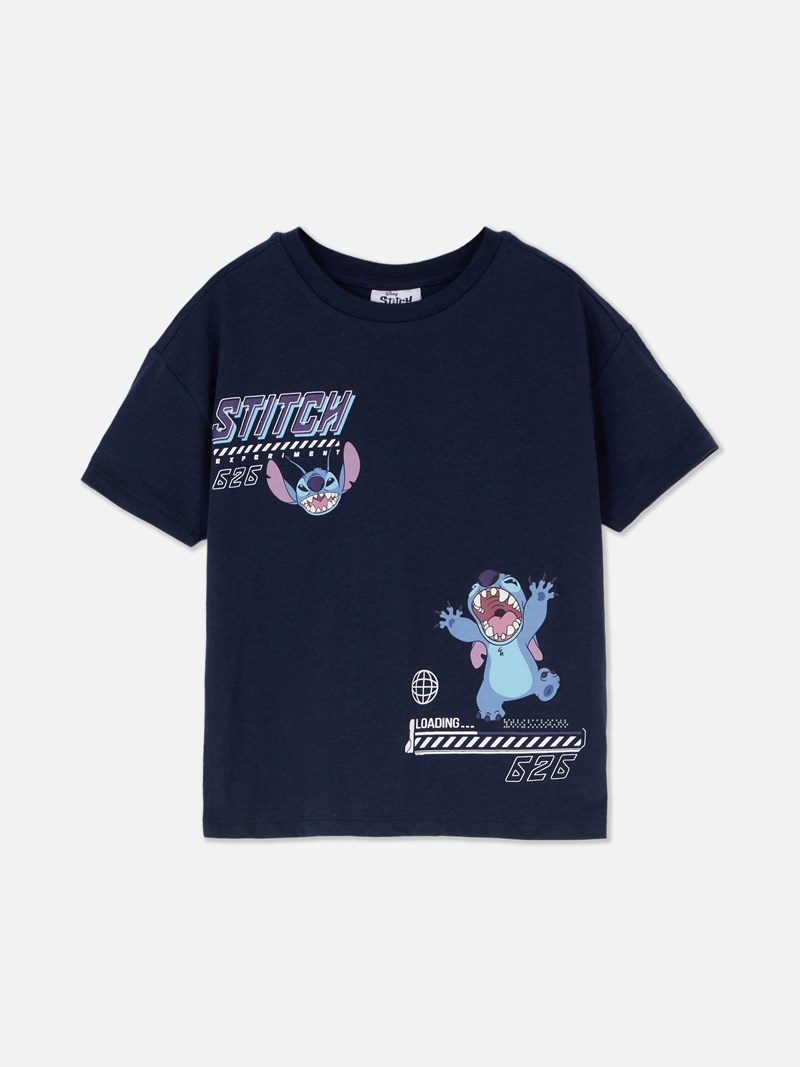 Ropa Primark Disney's Lilo and Stitch Niños Azul Marino | 1596SCIWV