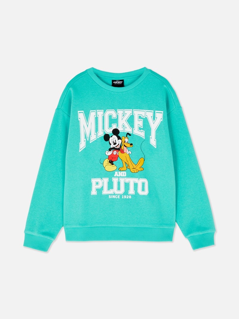 Ropa Primark Disney’s Mickey Mouse Sweat Niños Verde | 8764NETGW