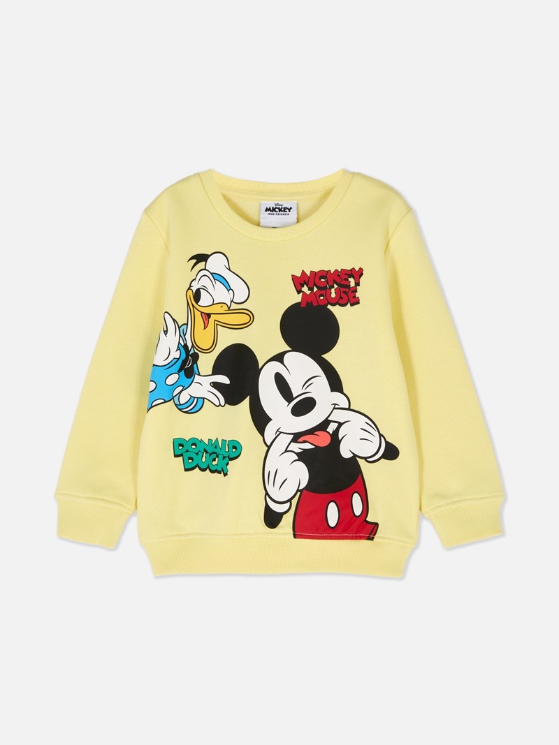 Ropa Primark Disney’s Mickey Mouse & Friends Sweat Niños Amarillo | 1043ZXNMO