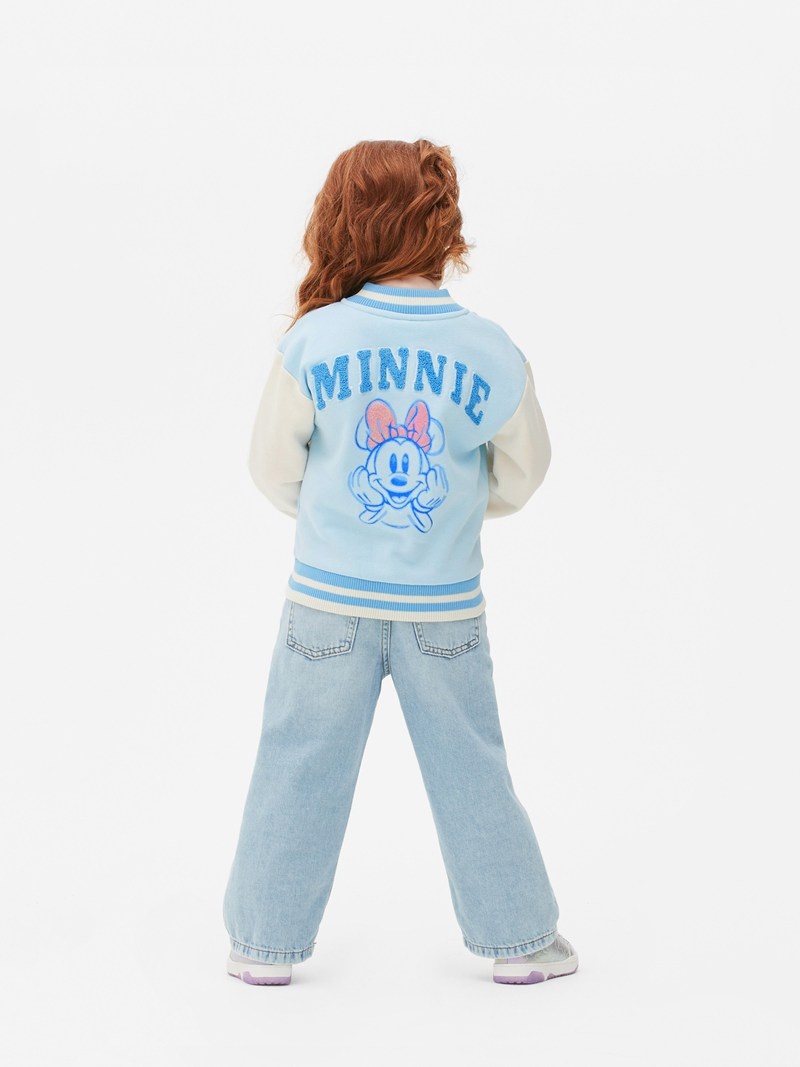 Ropa Primark Disney’s Minnie Mouse Baseball Jacket Niños Azules | 2163PNDJB