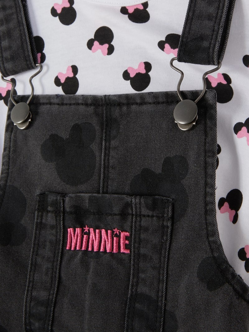 Ropa Primark Disney’s Minnie Mouse Overall Set Niños Gris | 5834RBLIA