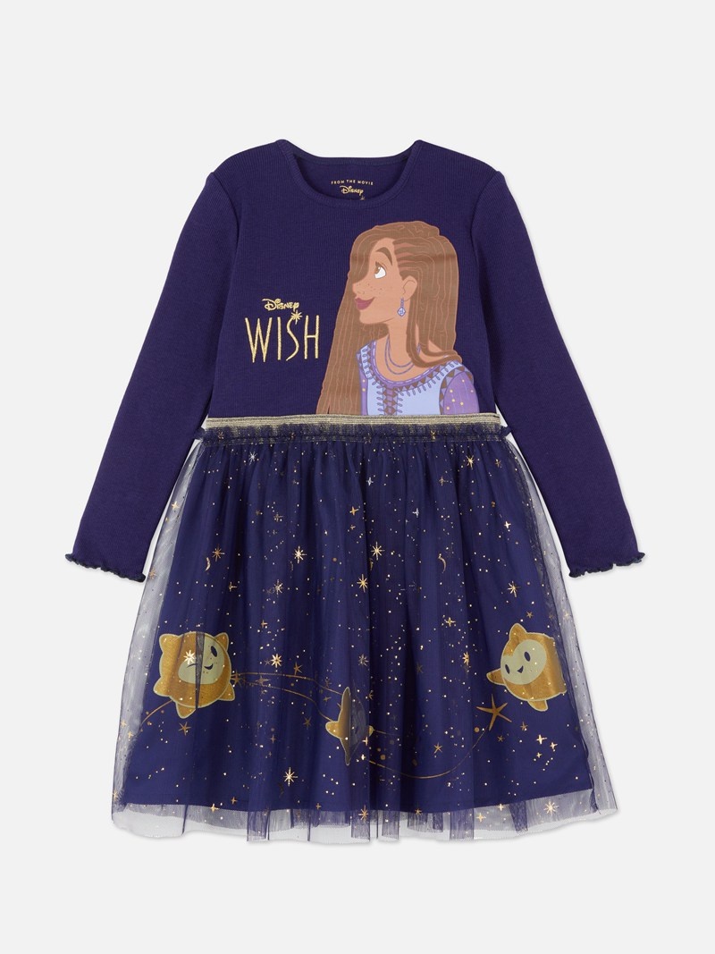 Ropa Primark Disney’s Wish Tutu Niños Azul Marino | 5719LOFJT