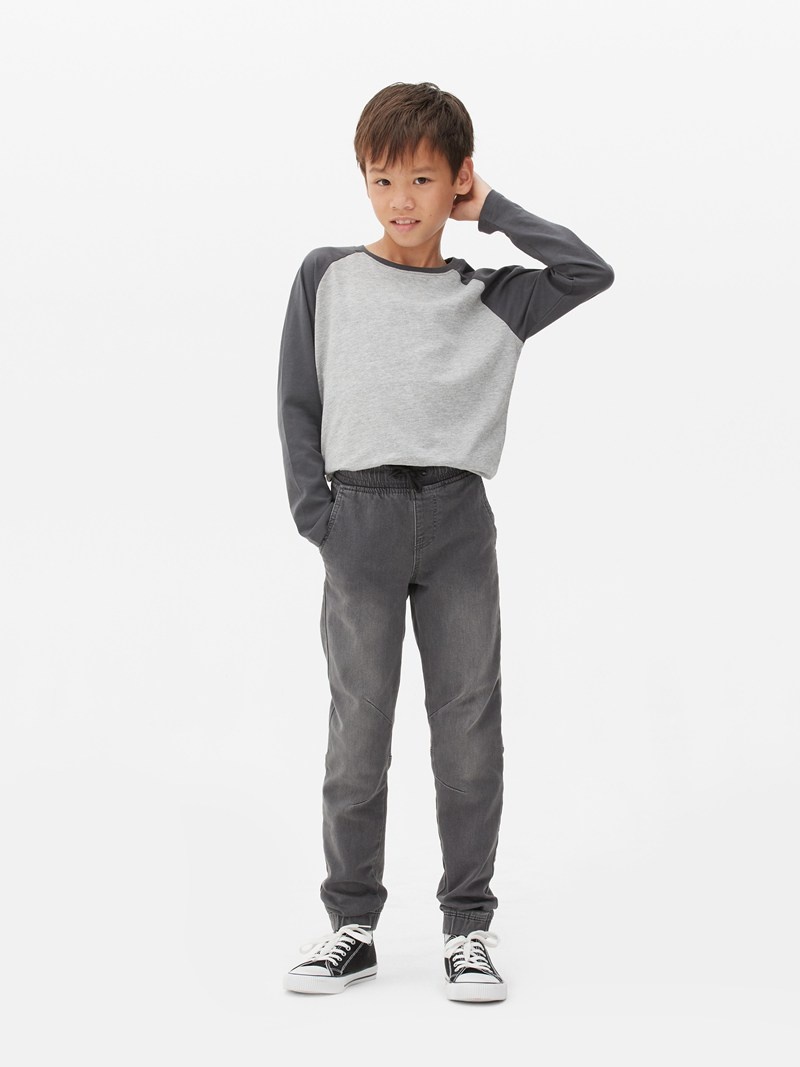 Ropa Primark Drawstring Niños Gris Oscuro | 1750IQRHZ