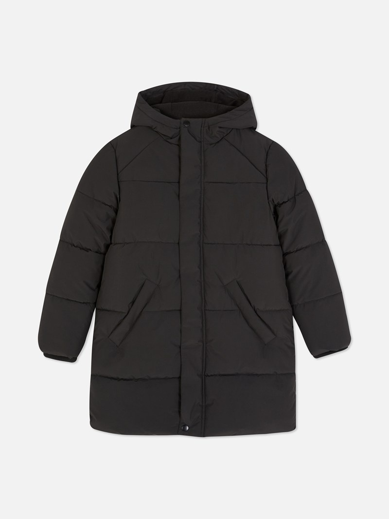 Ropa Primark Encapuchado Puffer Niños Negras | 8307BYCMW