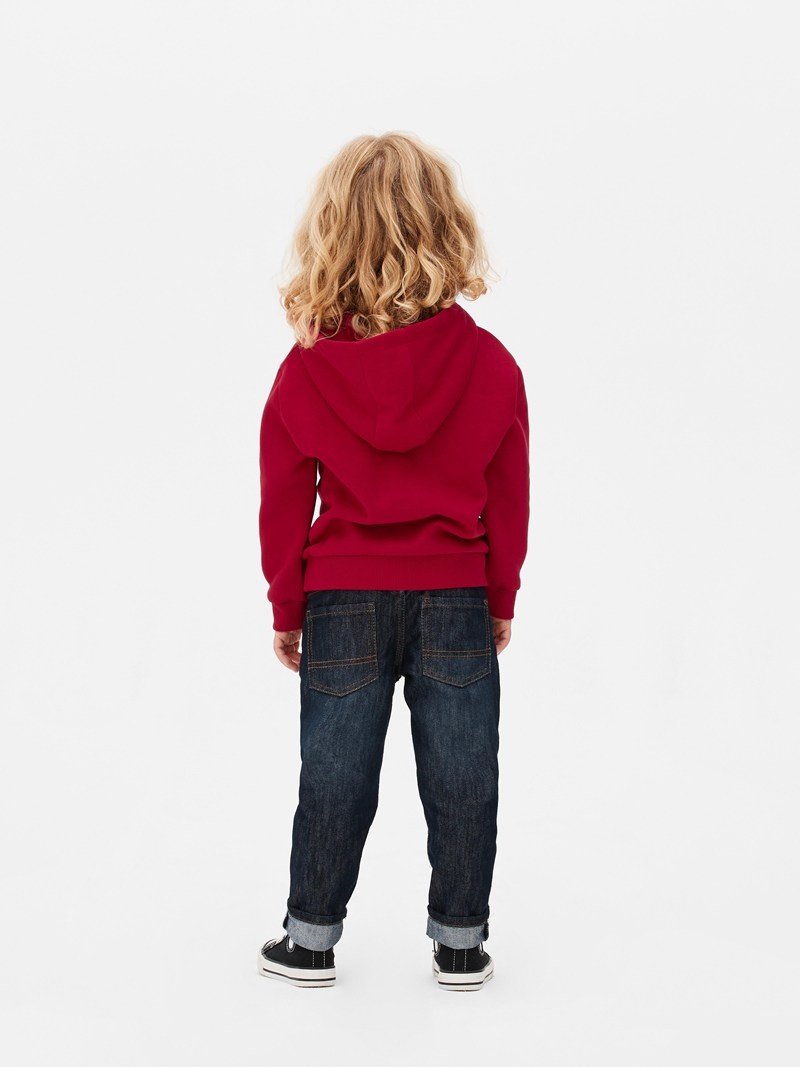 Ropa Primark Estampadas Print Hoodie Niños Rojas | 8523RFAOK