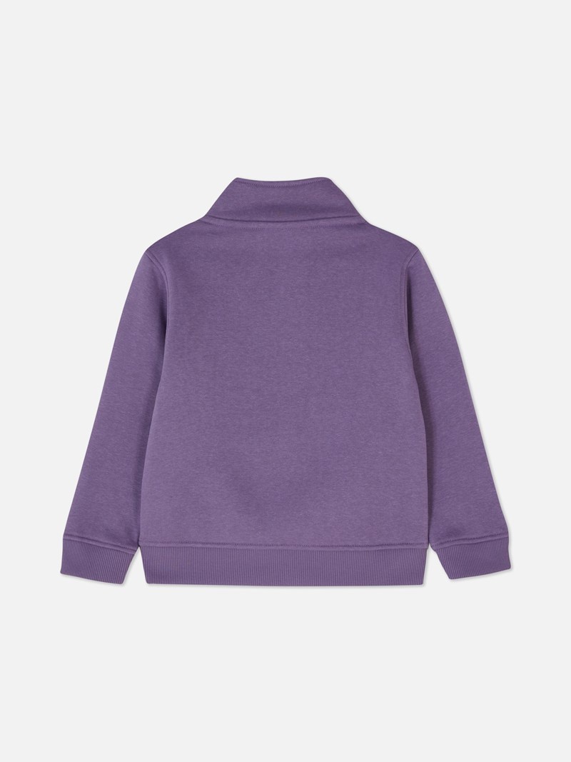 Ropa Primark Funnel Neck Sweat Niños Moradas | 8243IELKJ