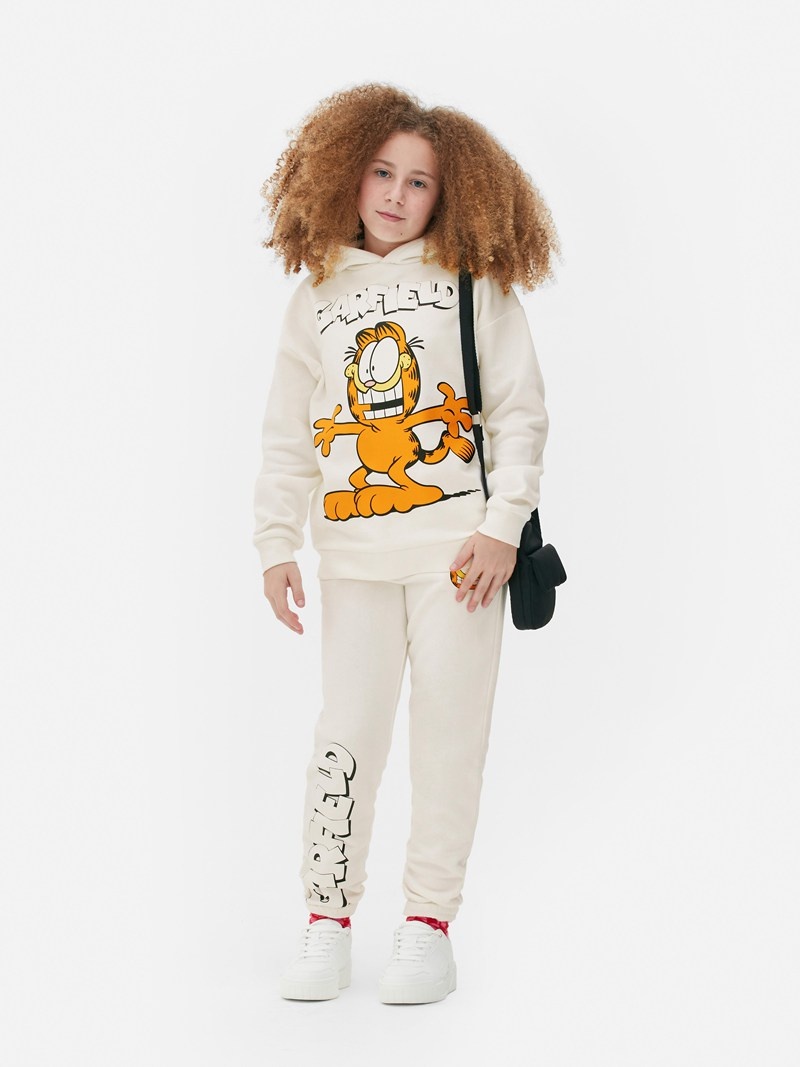 Ropa Primark Garfield Printed Hoodie Niños Beige | 2617VRDLN