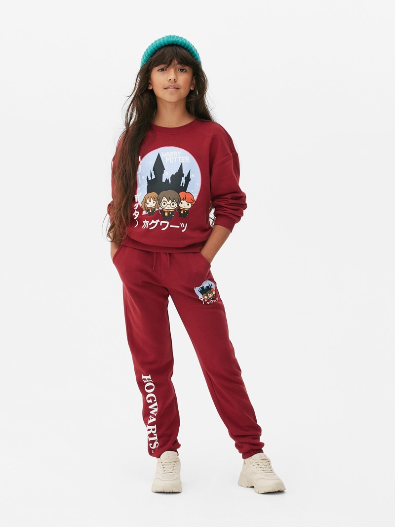 Ropa Primark Harry Potter™ Chibi Sweat Niños Burdeos | 4970GYDCB