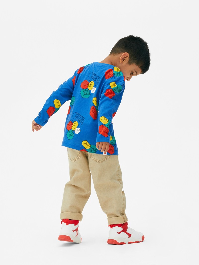 Ropa Primark Lego Block Print Niños Azules | 0492OBQSC