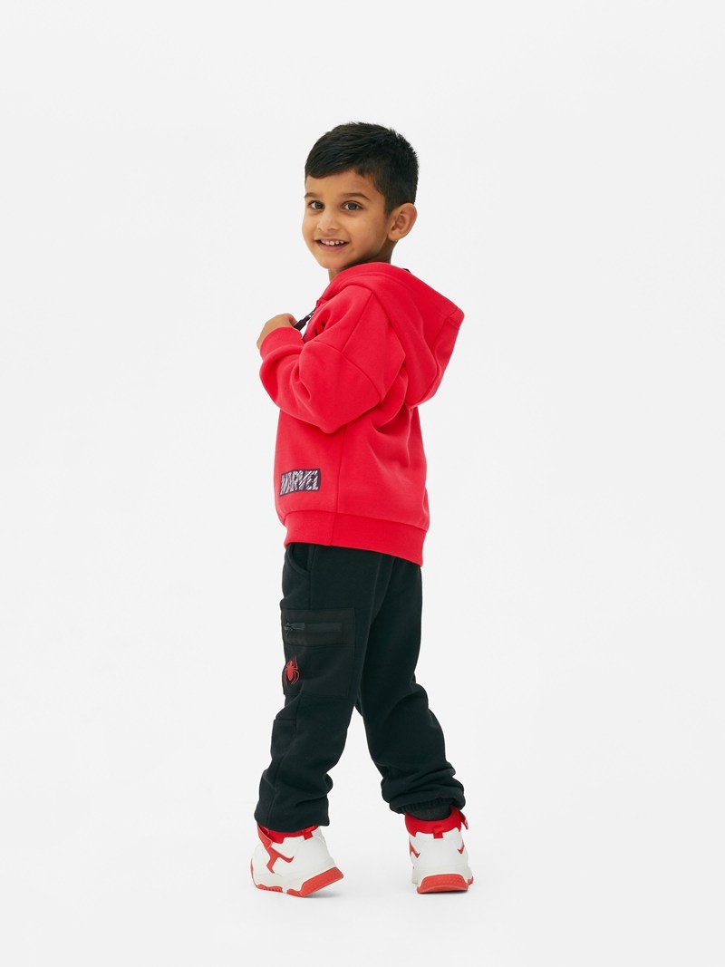 Ropa Primark Marvel SpiderMan Miles Morales Hoodie Niños Rojas | 8901YWGAC